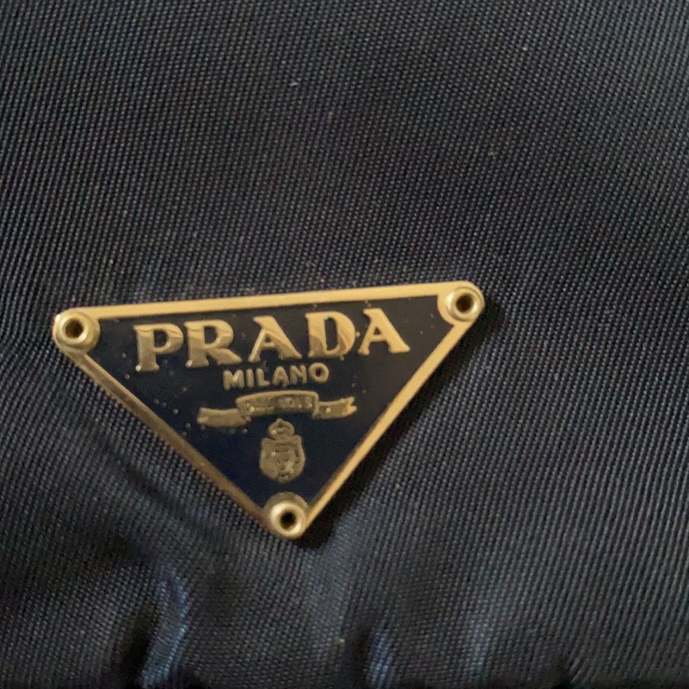 Blue prada fanny pack with authentication card! - Picture 5 of 16